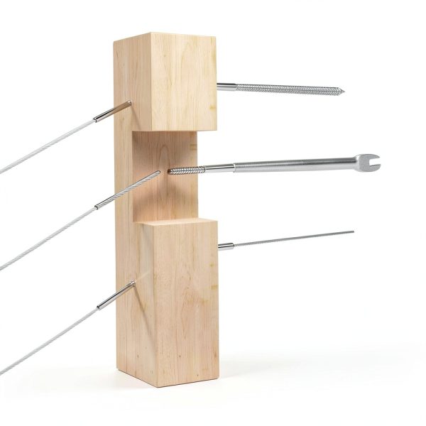 CELYND Swage Lag Screws 1/8 Inch Stainless Steel Cable-3