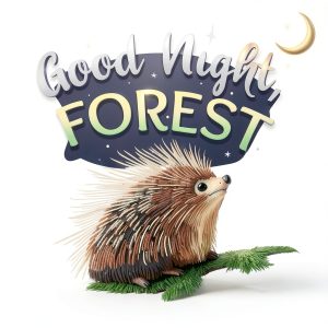 Threeglav Good Night Nature Childrens Baby Animal Book-0