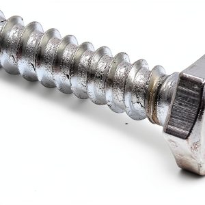 PRIME-LINE Hex Head Wood Screws Steel Zinc Plated 1/4 Inch-0