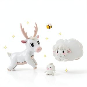 Baby Animals Book Kindle English Print Replica for Infants-0