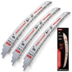 9" Arc Edge Reciprocating Saw Blade 7TPI 3 Pack MORETOPGOOD-0