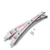 9" Arc Edge Reciprocating Saw Blade 7TPI 3 Pack MORETOPGOOD-3