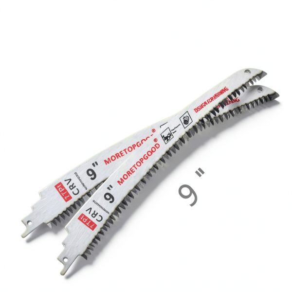 9" Arc Edge Reciprocating Saw Blade 7TPI 3 Pack MORETOPGOOD-3