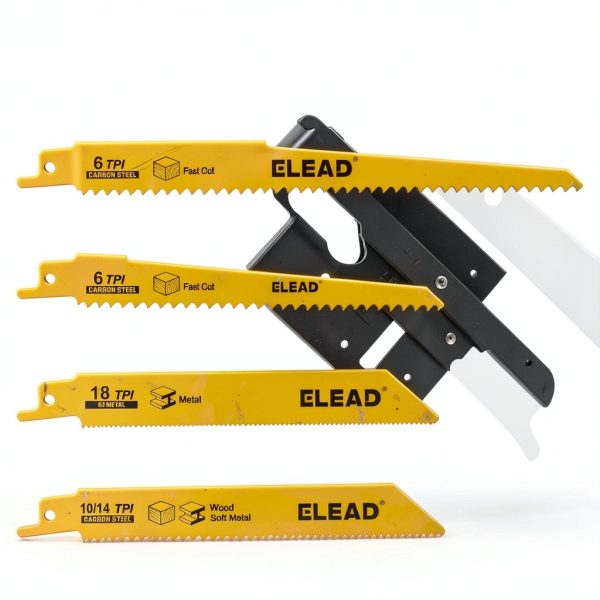 Reciprocating Saw Blade Set ELEAD 10-Piece Bi-Metal Cutting Blades-1